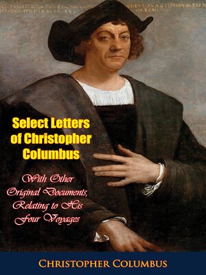 cover image of Select Letters of Christopher Columbus